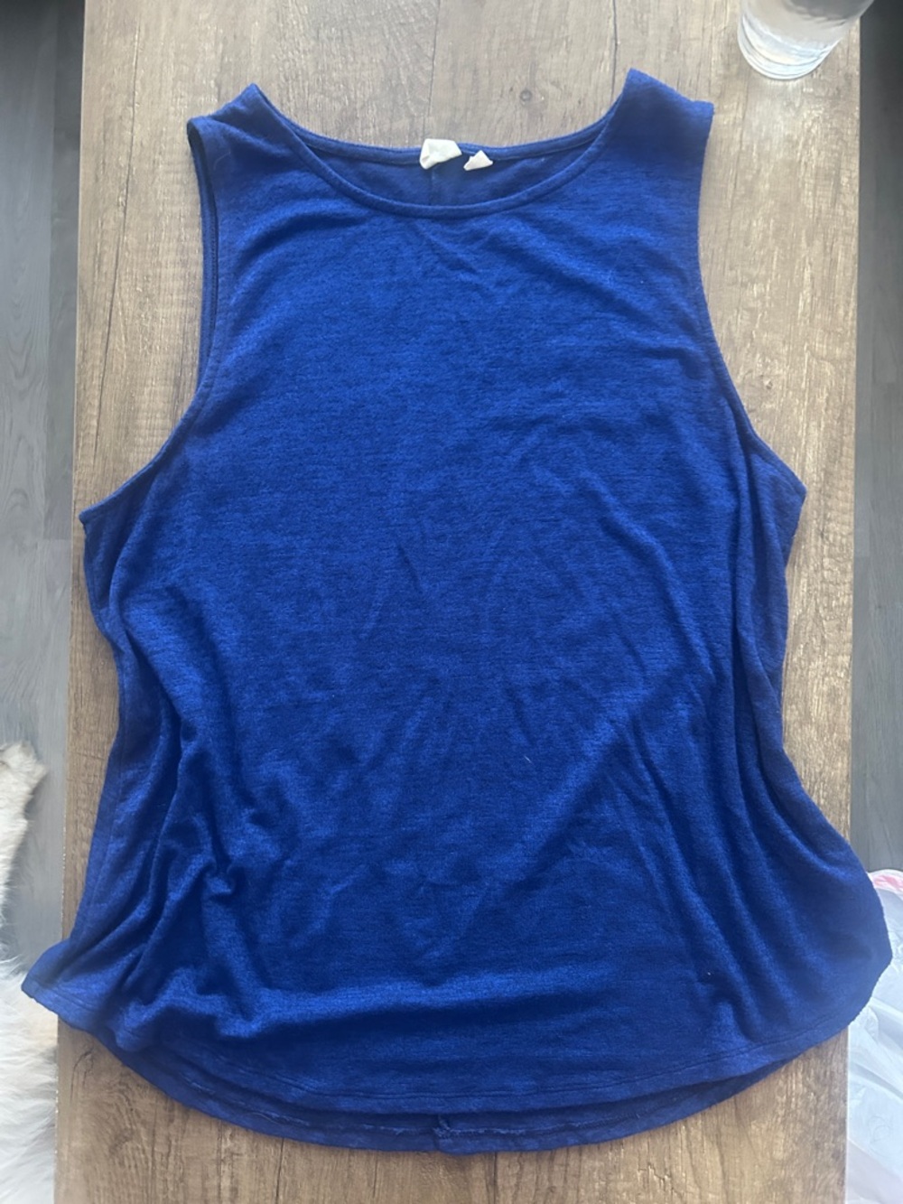 GAP Royal Blue Women's Tank Top Size Large